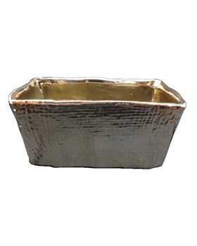 VASO RECT.19X10X9.5CM  SORT. 5 CORES