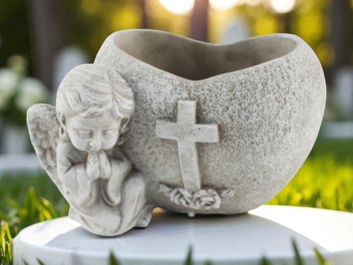 VASO ANJO 17x12,5x10CM