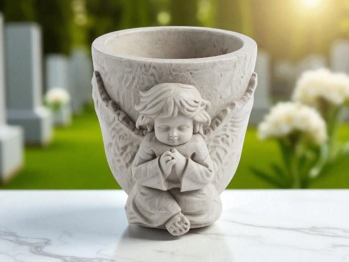 VASO ANJO  14x11x10.3CM