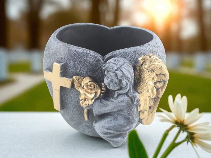 VASO ANJO  16x15x12.5CM