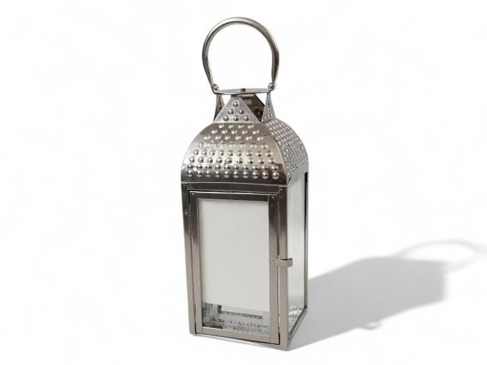 CONJ. 2 LANTERNA INOX 46CM