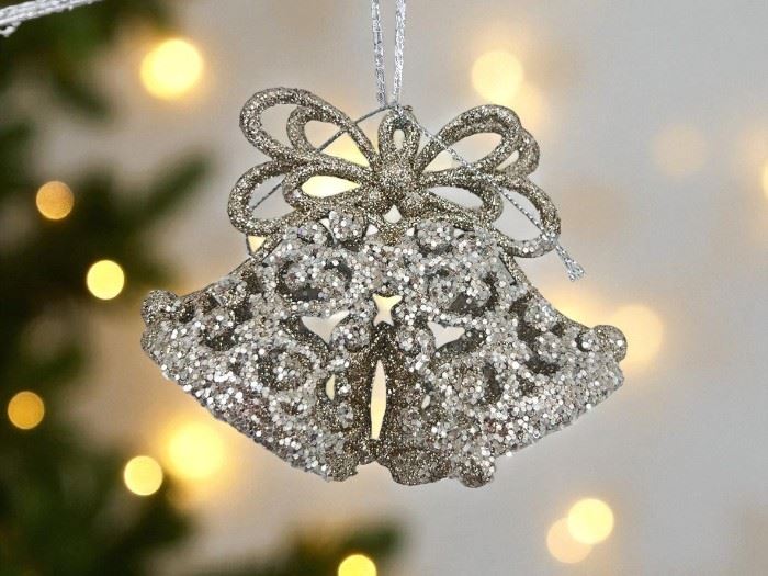 ORNAMENTO NATAL OURO 8x5CM