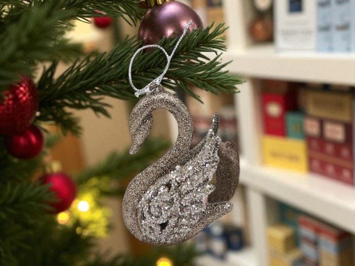 ORNAMENTO NATAL OURO 10.5X7.5CM