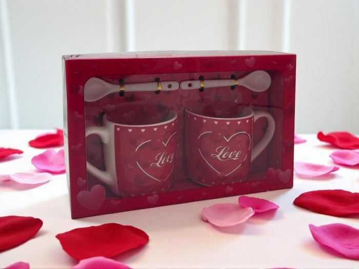 CONJ. 2 CHAVENAS NAMORADOS 200 ML SORT.4