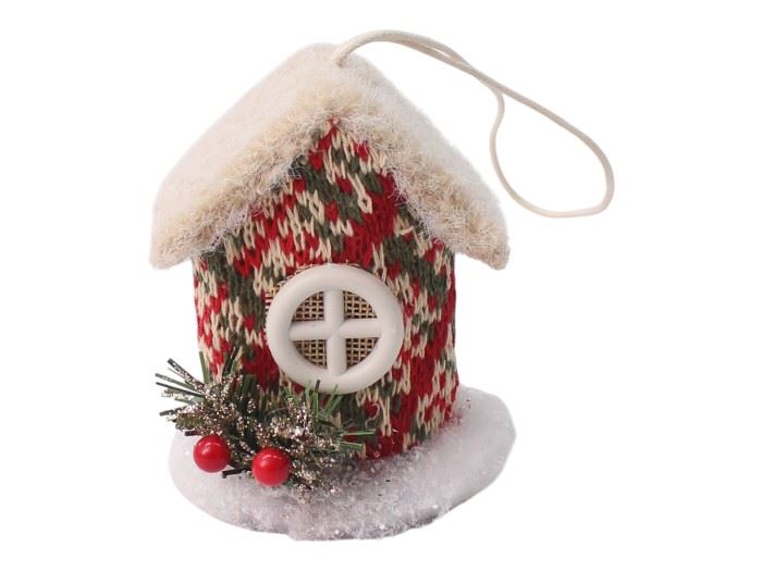 CASA NATAL PENDURAR 11X8X9CM