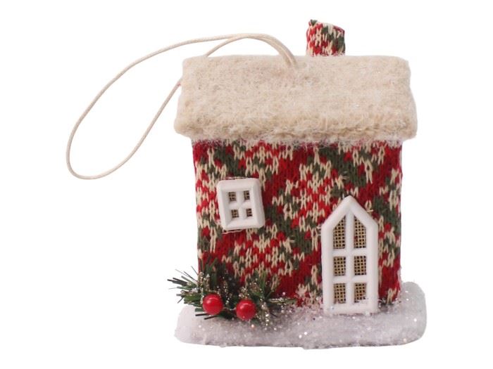 CASA NATAL PENDURAR 11X6X13CM