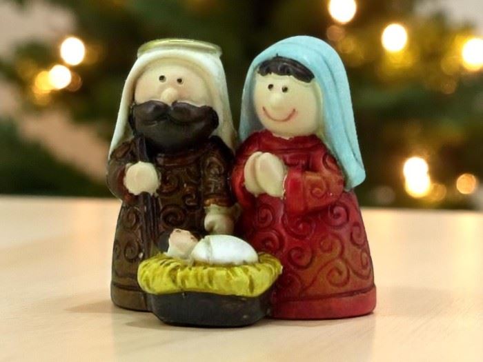 PRESEPIO MENINOS  3,5X2,8X3,8CM