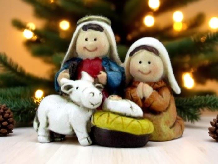 PRESEPIO MENINOS  4X3X3,5CM