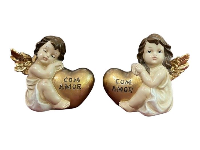 ANJO C/ CORAÇÃO  SORT. 2 11,8x7,5x8,5cm