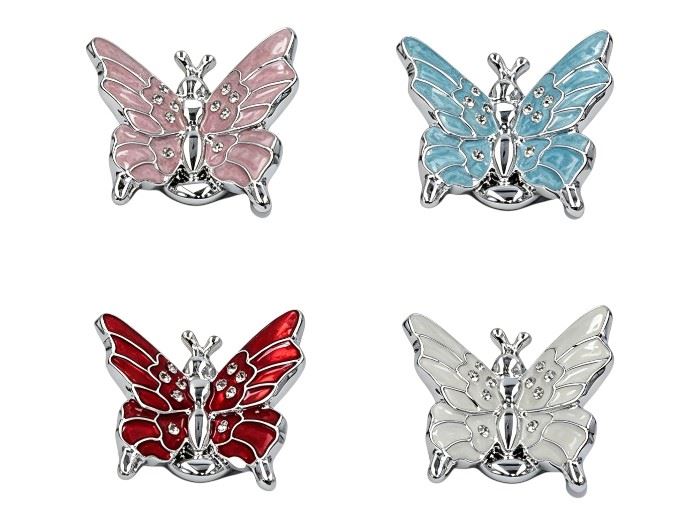 BORBOLETA 5x5X3,5CM SORT. 4