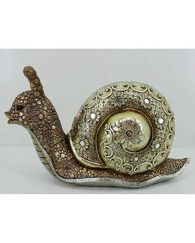 CARACOL 29,5X12X18CM OURO