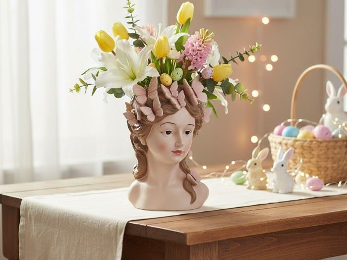 VASO MENINA 21,5X19X30CM