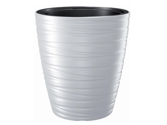 VASO P/ FLOR MAZE BRANCO 29,6X29,6X32,9CM