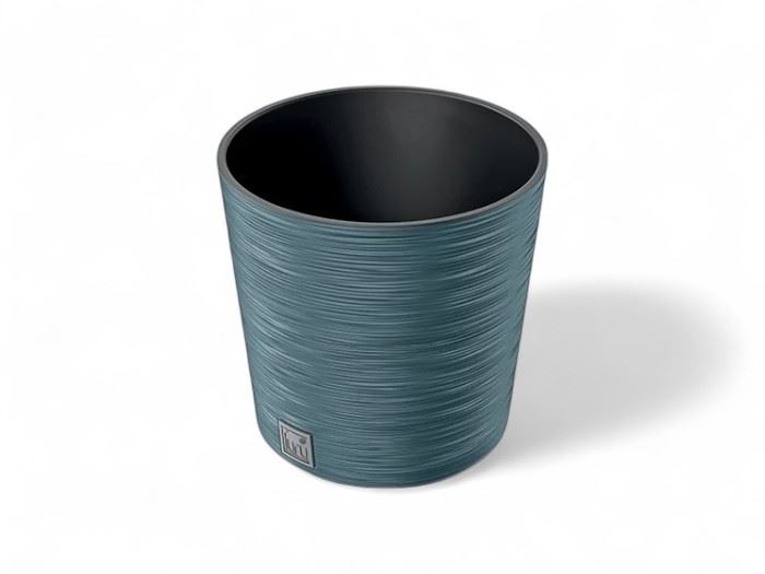 VASO FURU RED. AZUL ESCANDINAV. 24x24x23,5CM