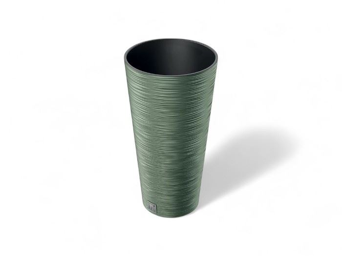 VASO  FURU SLIM VERDE TERRA  25x25x48CM