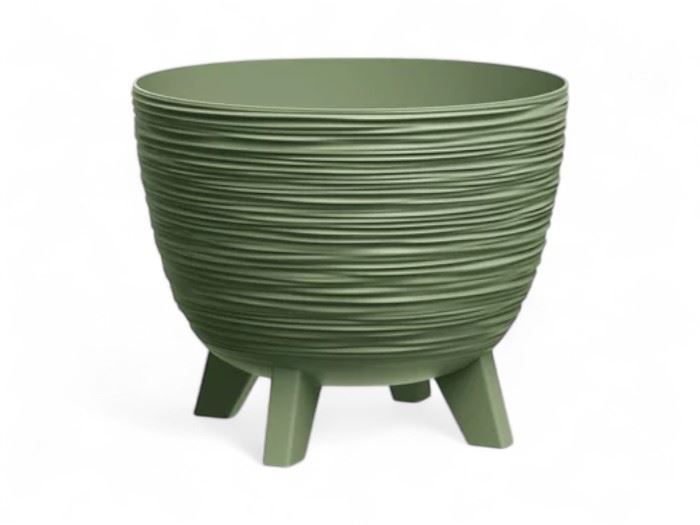 VASO  FURU VERDE 29x29x24CM