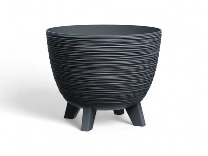 VASO  FURU ANTHRACITE  29x29x24CM