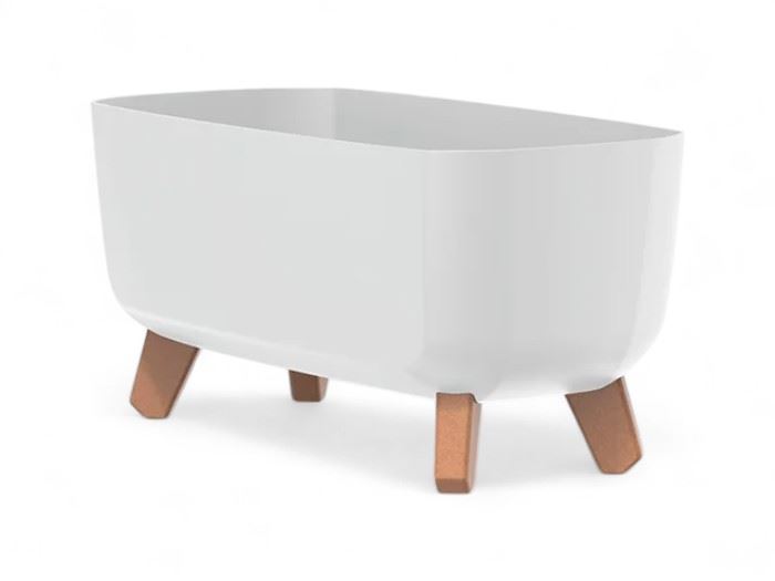 VASO  GRACIA CASE BRANCO 39x19,5x18,7CM
