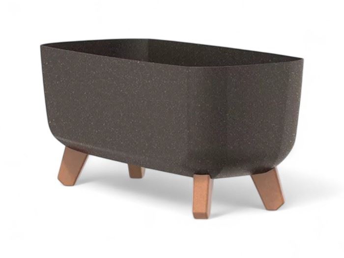VASO  GRACIA CASE ECO WOOD COFFEE  39x19,5x18,7CM