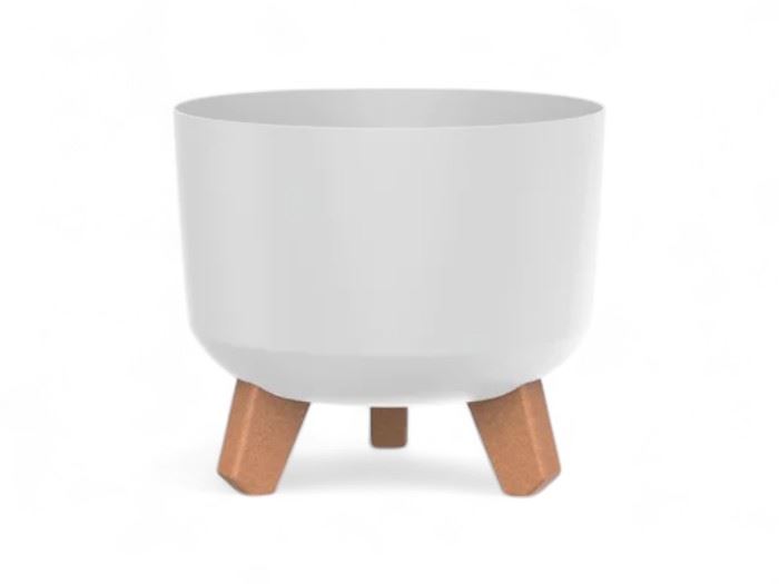 VASO  GRACIA BRANCO  20x20x17,4CM