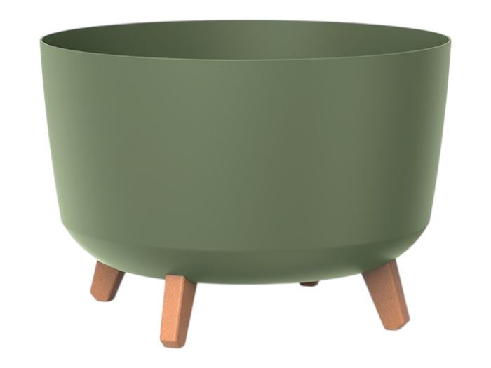 Vaso Gracia verde terra | Ø290mm H220mm 9.8L