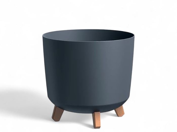 VASO  GRACIA TUBUS ANTHRACITE  29,8x29,8x28,5CM