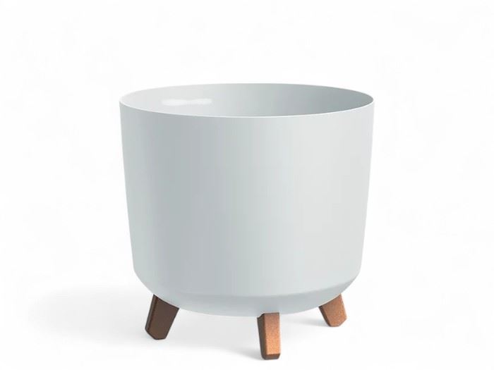 VASO  GRACIA TUBUS BRANCO 29,8x29,8x28,5CM