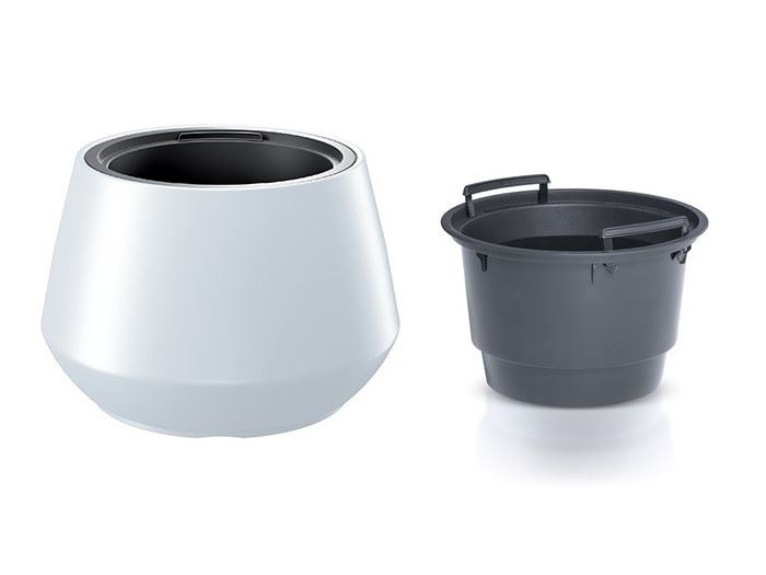POTE DE FLOR HEOS-BRANCO 58.2X58.2X30CM