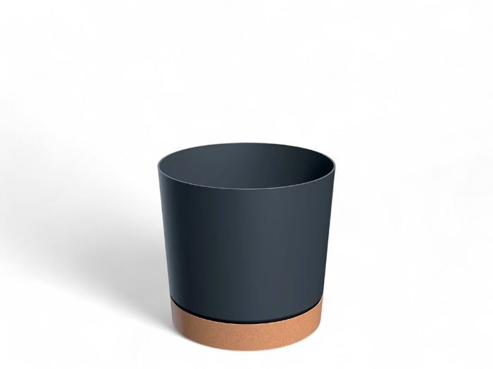 VASO TUBO PM ANTHRACITE 14,8x14,8x14,7CM