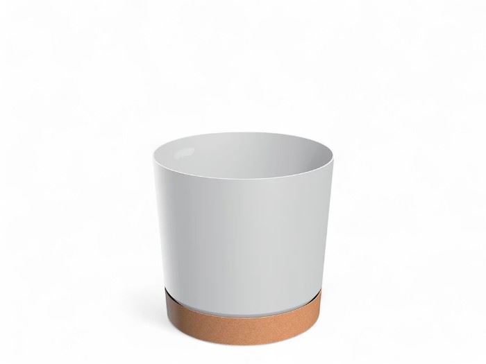 VASO TUBO PM BRANCO 14,8x14,8x14,7CM