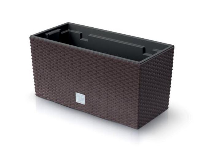 VASO P/ FLOR RATO CASE UMBER 39.5X18.5X19.5CM