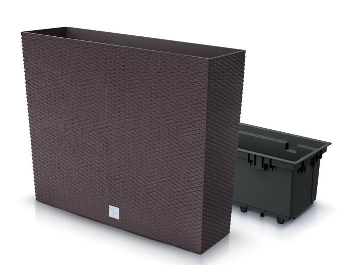 VASO P/ FLOR RATO CASE ANTRACITE 58X18X49.8CM