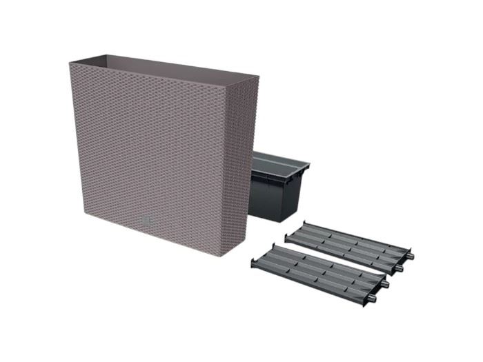 VASO P/ FLOR RATO CASE MOCCA 80x33x32cm