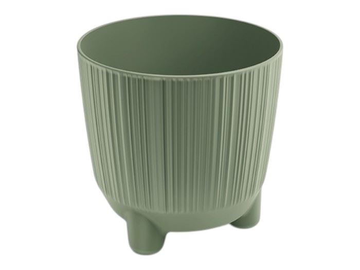 Vaso Ryfo verde terra | Ø126mm H108mm 1L