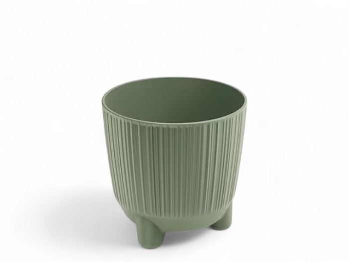 VASO RYFO VERDE TERRA 14,5x14,5x14,5CM