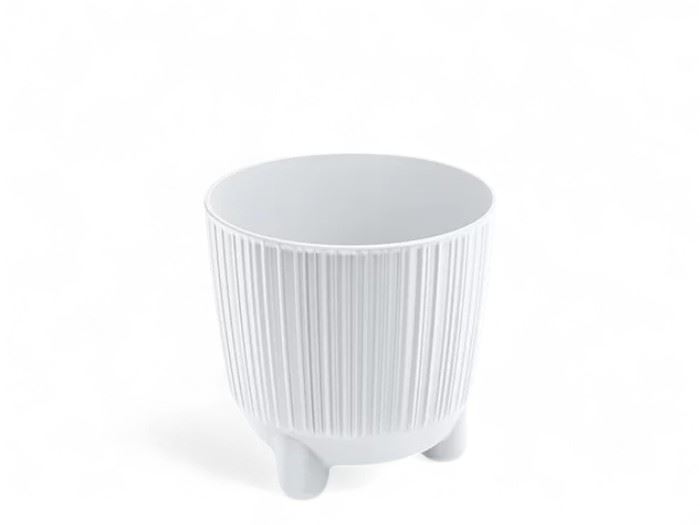 VASO RYFO BRANCO 14,5x14,5x14,5CM