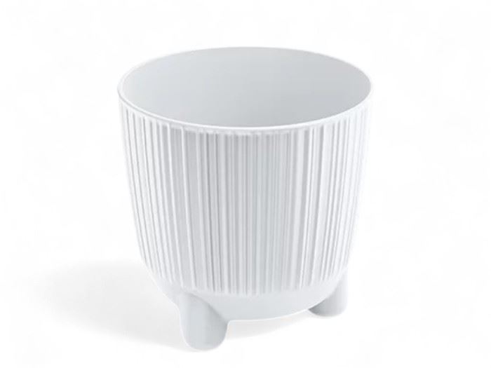 VASO RYFO BRANCO  19,5x19,5x19,4 CM