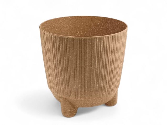 VASO RYFO ECO WOOD ECO NATURO 19,5x19,5x19,4CM