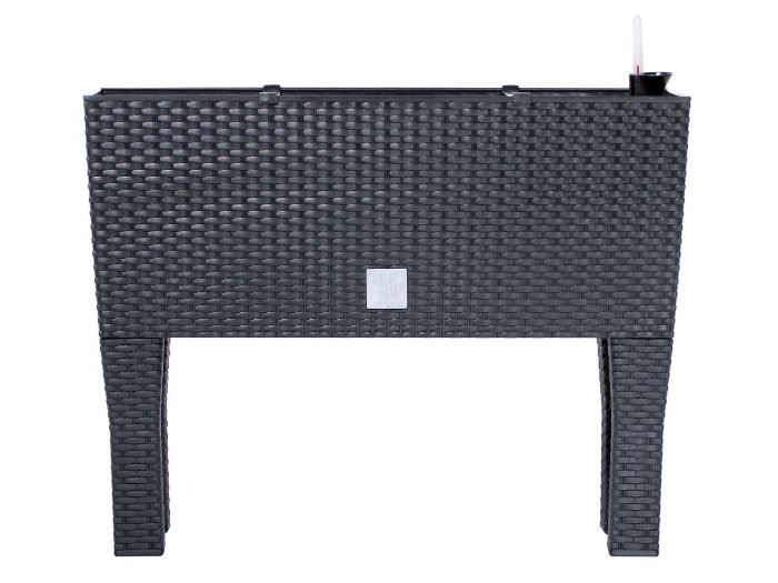 VASO P/ FLOR RATO CASE HIGH ANTRACITE 60X25X46CM