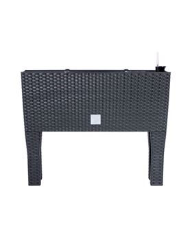 VASO P/ FLOR RATO CASE HIGH ANTRACITE 60X25X46CM