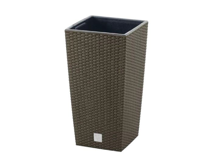 POTE RATO QUAD. ECO COFFEE 24X24X45CM