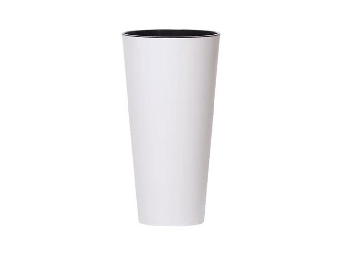 VASO TUBUS SLIM  WHITE 15x15x28,6CM