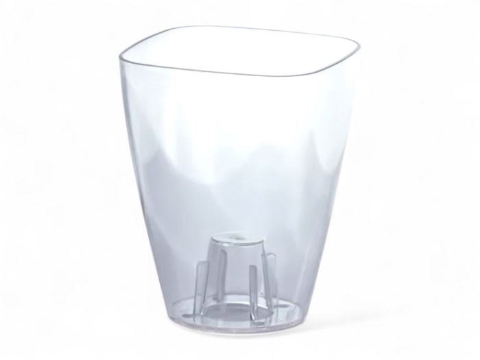 VASO COUBI TRANSPARENTE 13,2x13,2x16,5CM