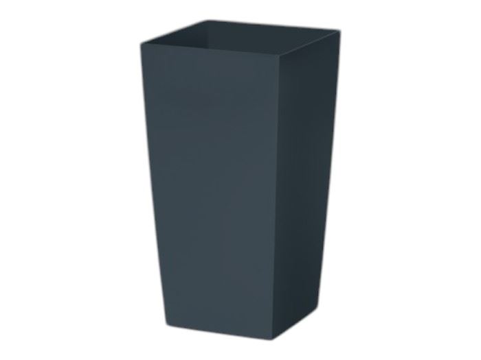 Vaso Urbi Square antracite | C295mm L295mm H550mm 35L