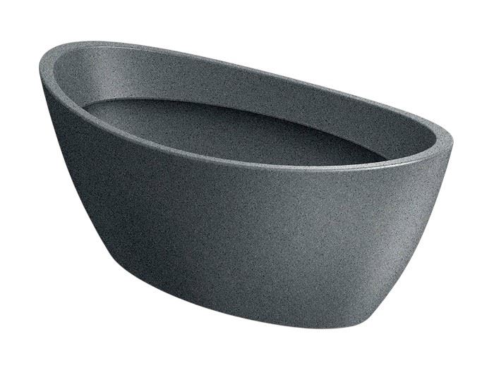 Vaso Aria Oval granito mini