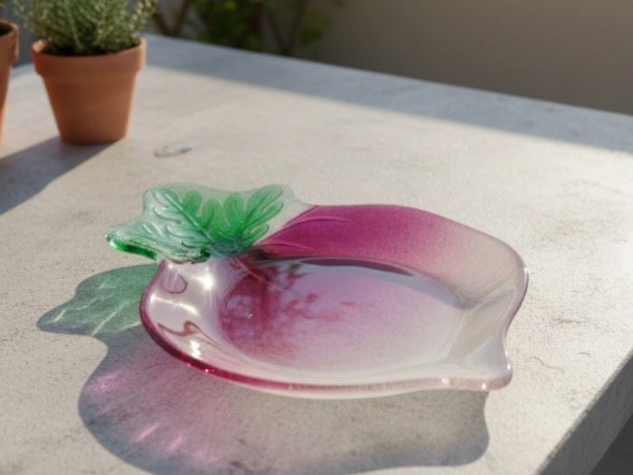 PRATO VIDRO NABO 22.7X3X31CM