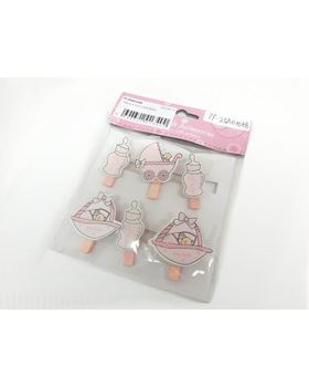 PACK 6 PCS CLIPS MAD