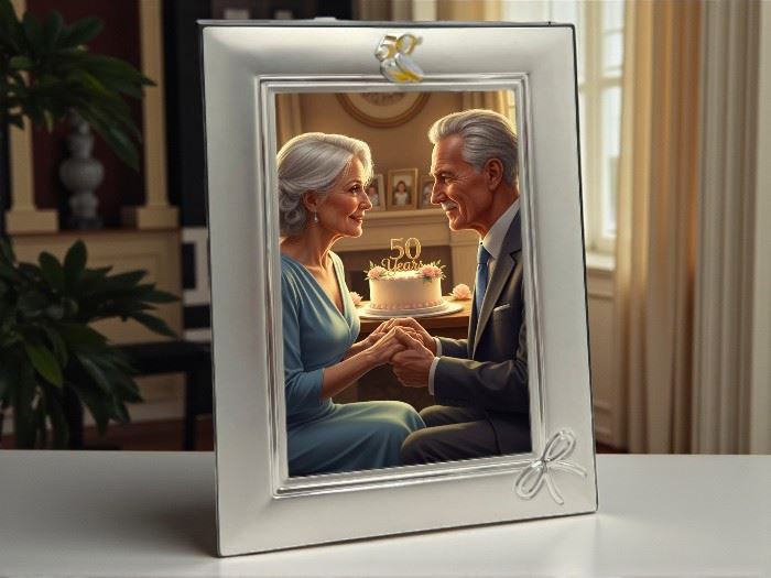 MOLDURA 10X15 C/ APLIC 50 anos