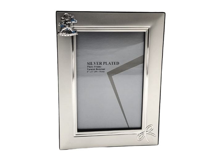MOLDURA 10X15 C/ APLIC  PRATA