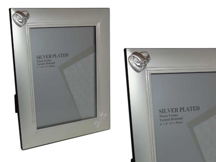 MOLDURA 15X20 C/ APLIC. PRATA